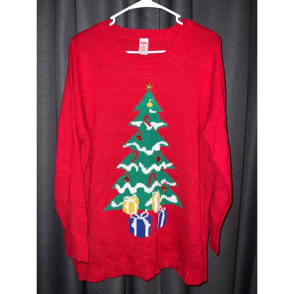 Ugly Christmas Sweater Xmas Size 1X - Picture 1 of 3